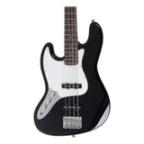 Contra Baixo Strinberg Jbs40 Preto 4cordas Jazz Bass Canhoto