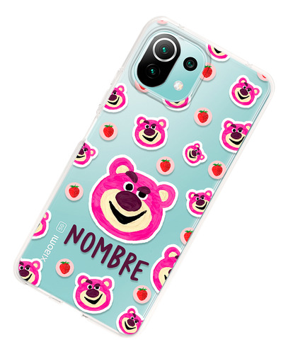 Funda Para Xiaomi Lotso Toy Story Personalizado Nombre