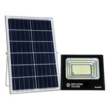 Refletor Solar 100w Prova D'agua Led Completo Controle Avant