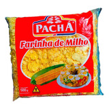 Farinha De Milho Para Farofa Polenta Cuscus Arepa Pacha 500g