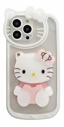 Carcasa Importada Hello Kitty Con Espejo