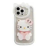 Carcasa Importada Hello Kitty Con Espejo