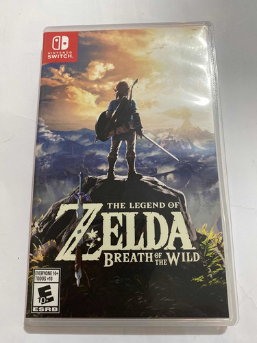 Zelda Breath Of The Wild Nintendo Switch Midia Física
