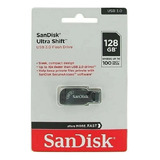 Pendrive Sandisk Ultra Shift 128gb Usb 3.0 Sdcz410-128g 