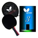 Raqueta Butterfly 303 Pips-out De Ping Pong - Tenis De Mesa