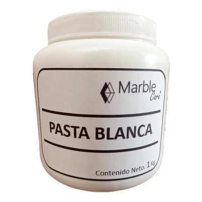 Pasta Blanca Para Pulir Mármol, Granito, Terrazo, Onix 1 Kg