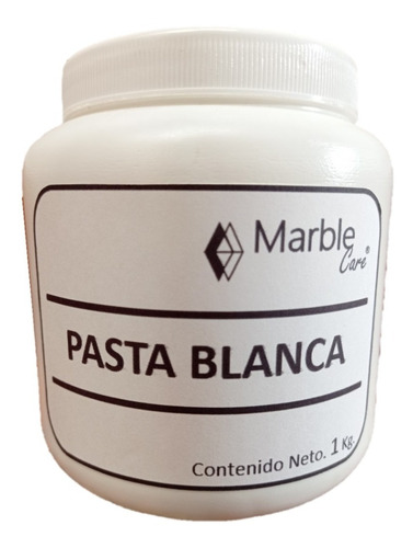 Pasta Blanca Para Pulir Mármol, Granito, Terrazo, Onix 1 Kg