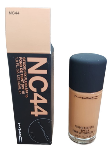 Nc44 Base Mac Studio Fix Fluid Spf 15 30ml Novo No Brasil