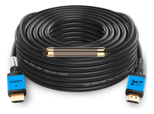 Shd Cable Hdmi 30 Metros Cable Hdmi De Alta Velocidad 2.0v