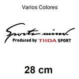 Stickers Sport Mind Tiida ( Vinil 28 Cm ) 1 Pza