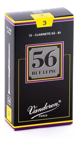 Vandoren 56 Rue Lepic Cañas Clarinete Sib - Caja\u002F10 | Envío gratis