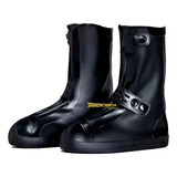 Zapatones Impermeables Goma Protector Lluvia Moto Bicicleta