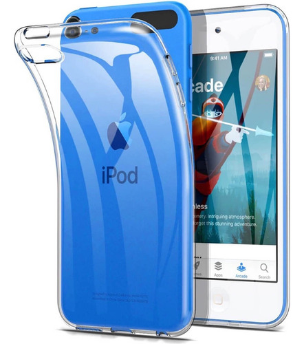 Case Capa Para iPod Touch 5 E 6 Geração Apple De Silicone