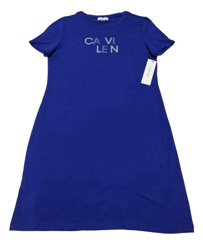 Vestido Calvin Klein Original Talla M De Dama Color Blue.