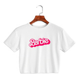 Crop Top Blanco - Barbie 