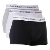 Kit C/ 3 Cuecas Calvin Klein Boxer Low Rise Trunk - U2664m