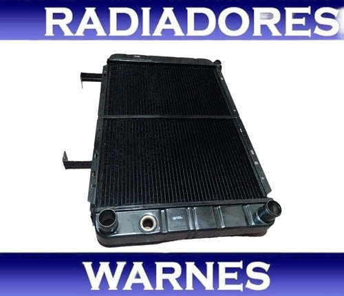 Radiador Peugeot 504 Gr Ii 3 Filas 1985 1986 1987 1988 1989 Foto 2