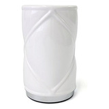 Vaso De Baño Popular, Colección Acolchada, Blanco / Pla