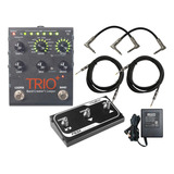 Digitech Trio+ Band Creator + Looper Con Interruptor De Pie. Color Gris