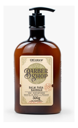 Balm Para Barbear Menta E Gengibre Dicolore 500g