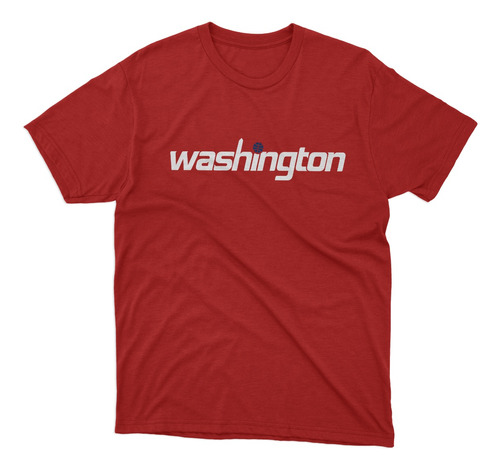 Remera Basket Nba Washington Wizards Roja Logo Washington