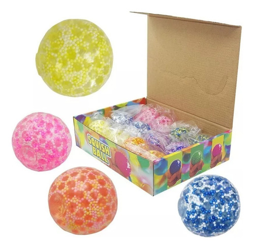 Stress Ball X10 Squishy Pelota Anti Estres Souvenir Mayor