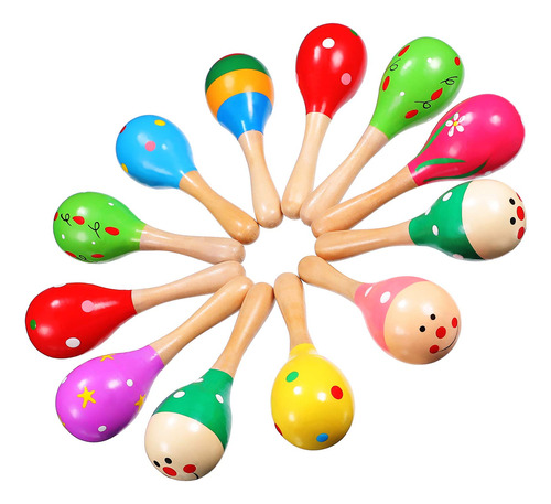 Hestya 12 Piezas Maracas Para Maraca Fiesta Favores De Fiest