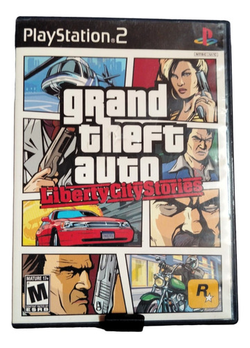 Grand Theft Auto Liberty City Stories Ps2 Original + Manual 