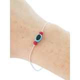 Pulsera Protect Ojito Protector 18,5 Cm Plata 925