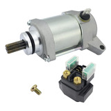 Motor De Arranque Y Relé Solenoide Para Motocicleta Yamaha W