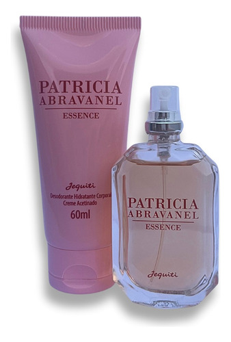 Estojo Patricia Abravanel Essence Jequiti  Perfume 25ml E Hidratante 60ml Dia Das Mães