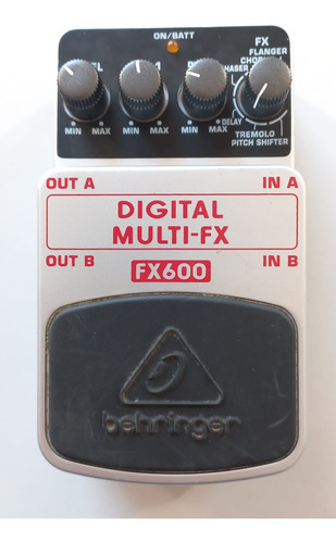 Pedal Digital Multi-fx Fx600 Behringuer