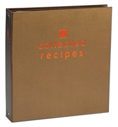 Crea Tus Propias Recetas Recopiladas Cookbook Brown Y Copper
