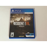 Resident Evil 7 Biohazard - Ps4 - Fisico - Poco Uso