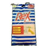 Guantes Talle Mediano Uso Domestico Rex Wassington X6 Pares