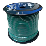 Rollo De Cable Krack Para Micrófono Color Verde 100 Mts 2x24