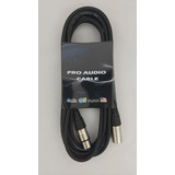 Cable Para Micrófono Profesional Canon Pro Audio De 3.60 Mts