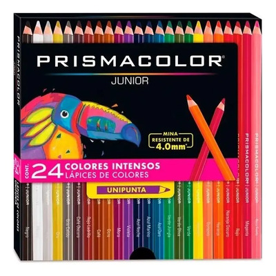Colores Prismacolor C\u002F24 Largos Lápices Resistentes Junior | Meses sin interés
