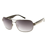 Lente Sol Guess Gu6694 Sport Aviator Black Grey Gradient X L