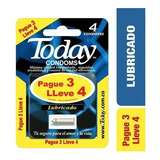 Condones Today Lubrica Pag3lle4 - - Unidad a $3206