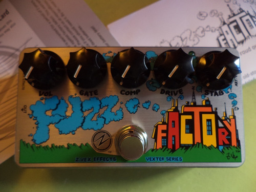 Pedal Zvex Fuzz Factory, Impecable. 