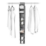 Organizador Color Gris Con 10 Niveles, Toallas Ropa, Calzado