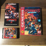Mega Drive Jogo - Street Of Rage 2 Na Caixa Paralelo