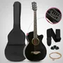 Guitarra Electroacústica Femmto EAG003 Para Diestros Negro Arce Brillante | Envío gratis