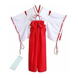 Disfraces Tokio-t Kimono Japonés Inuyasha Kikyo Cosplay De L