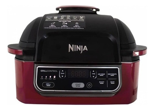 Freidora De Aire Ninja Foodi Inteligente 5-1 Airfryer Ig302q Color Rojo