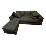 Sillon Tela Chenille 200x90 + Camastro 60x70 + Tusor Regalo