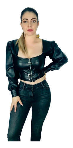 Chaqueta Croptop