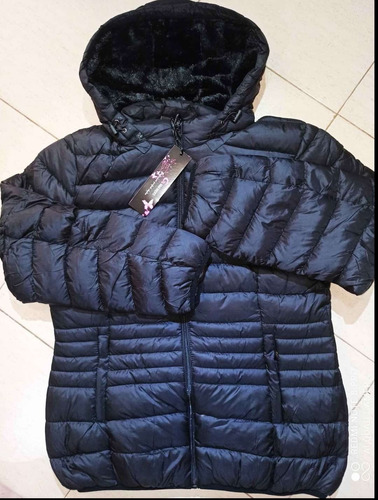 Campera  Inflable Talle 9xl Negro