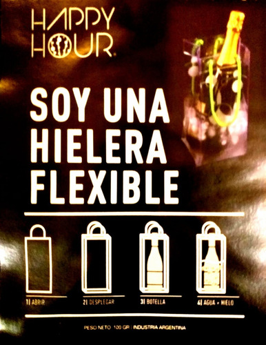 Hielera Flexible Portatil Varios Colores Oferta!